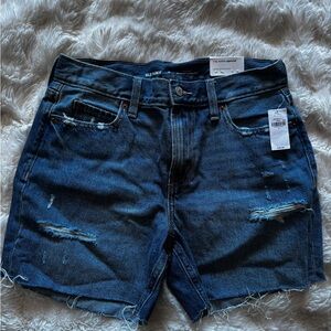 Old Navy Dark Blue Jean Shorts